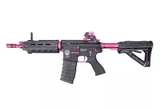 Airsoftová zbraň puškaka GR4 G26 - černá / růžová