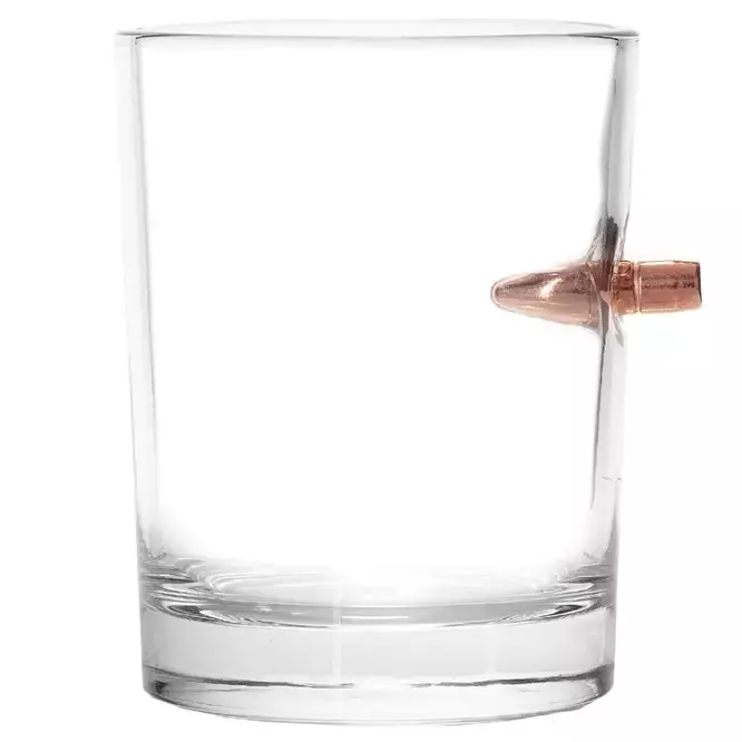  .308 Bullet Whiskey Glass