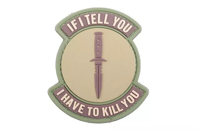 3D Patch - If I Tell You I Have To Kill You - coyote
