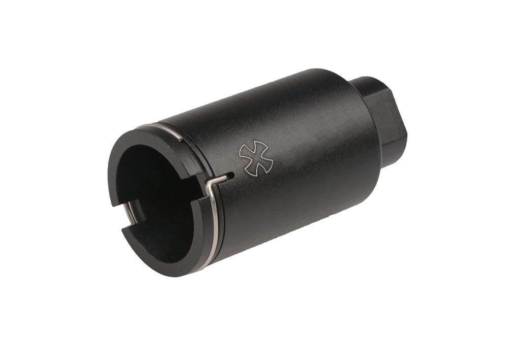 Flash hider / exit gas concentrator Nov Mini" - Black"