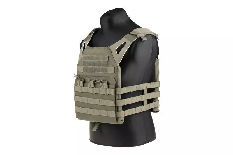 Jump type tactical vest - olive