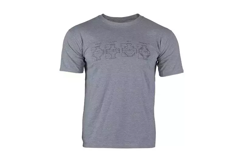 Koszulka Military Culture T-Shirt - Type B - Compet Grey