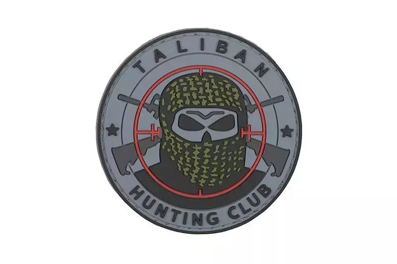 Naszywka 3D - Taliban - szara