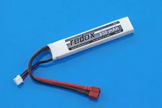 Redox LiPo 850 mAh 7,4V 20C battery