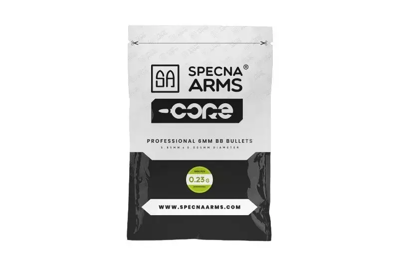 BBs biodegradable 0.23g Specna Arms Core ™ 1000 pcs