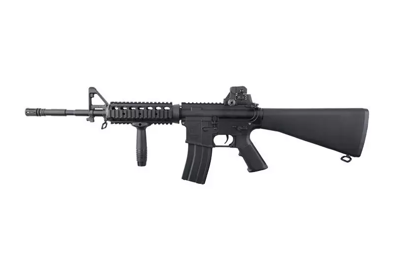 M4 RIS Fixed Stock Ultra Grade Assault Rifle Replica - Black
