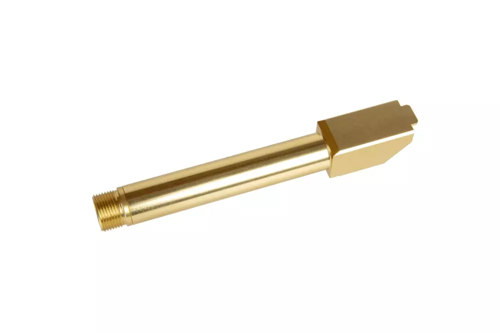 Non-Recoiling "2 Way Fixed" Outer Barrel for Umarex Glock 17 Replicas - Gold