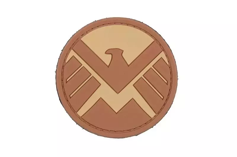 Shield - 3D Badge - Tan