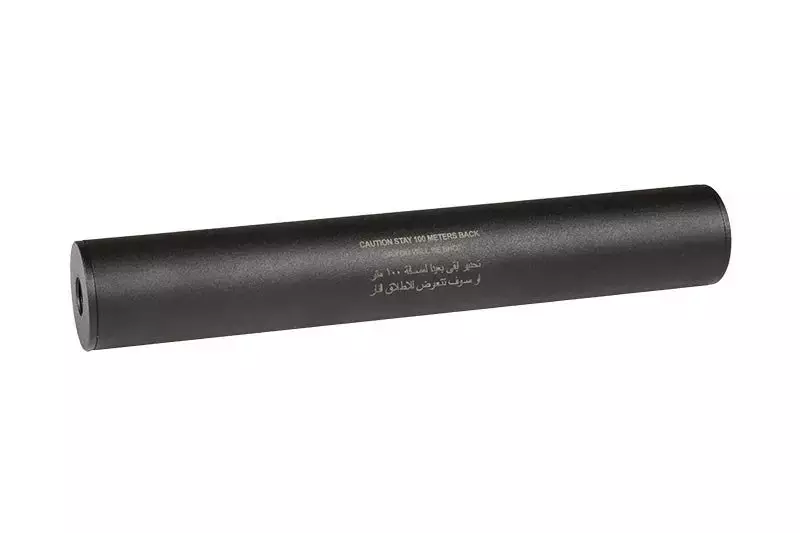 "Stay 100 meters back" Covert Tactical PRO 40x250mm silencer