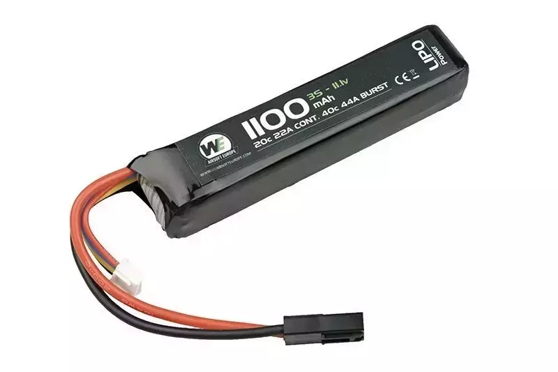 Batterie LiPo 1100mAh 11.1V 20C - stick 