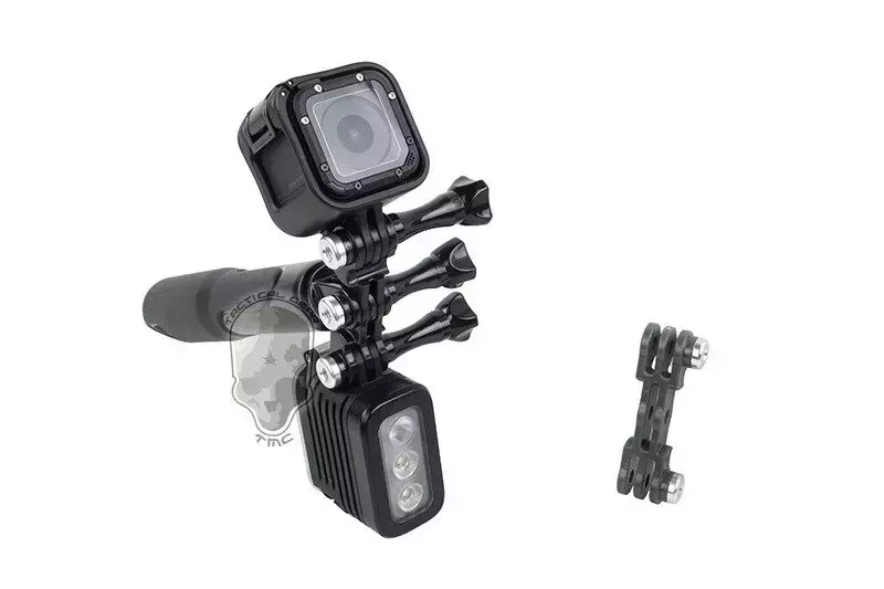 Bras double montagepour les caméras GoPro