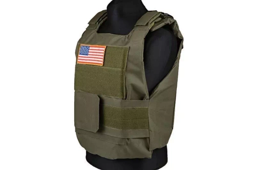 Osobní taktická vesta Body Armor - olivově zelená