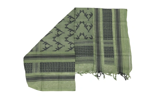 Specna Arms Shemagh Double Gun Sling Noir et Vert
