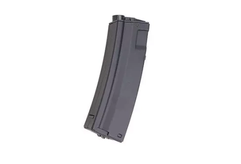 JG Works: cargador de alta capacidad para 100 bolas para réplicas tipo MP5 - Negro