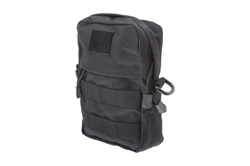 Cargo Pouch with Pocket - Black