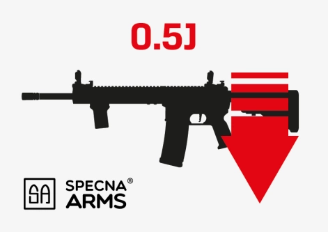Downgrade service naar 0,5J Specna Arms replica's