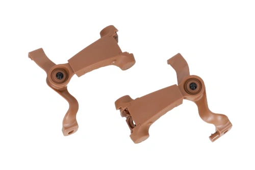 Earmor M16A-MLOK adapter for M31/M32+ headphones for M-LOK rail - Coyote Brown