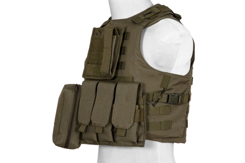 GFT Tactical FSBE Nosič balistických plátů Plate Carrier - Olivový