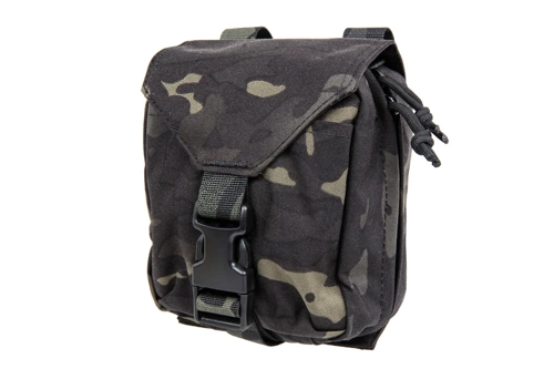 Eerste hulp kit met Molle paneel Wosport MC Zwart