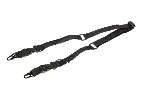 2-pkt correa punto Bungee Acodon - Negro