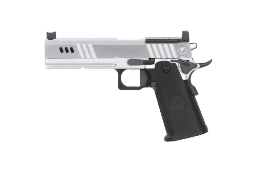 Nighthawk Custom BDS9 GBB Pistol (Optics Ready) – Silver
