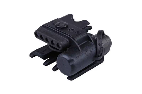 HLS Gen.3 tactical light (red) - black