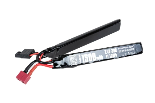 Akumulator Li-Po Specna Arms x Gens Ace 1500 mAh 25C 2-modułowy 2S1P 7.4V T-Deans G-Tech
