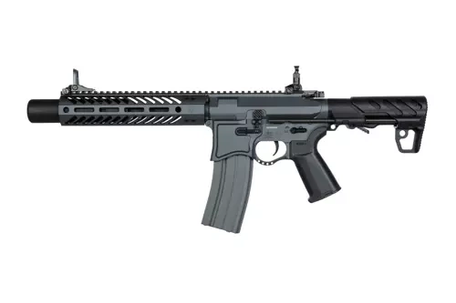 Réplique de carabine Seekins Precision 9" SBR8 avec suppresseur - gris