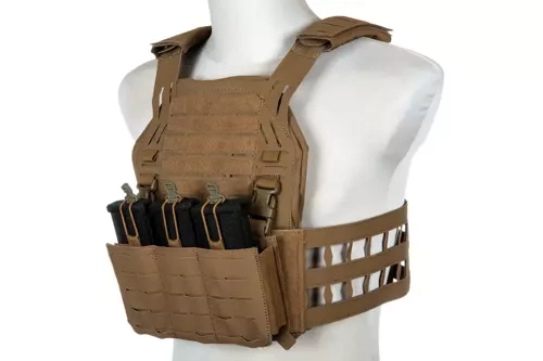 Kamizelka taktyczna laser-cut Stegadon - Coyote Brown