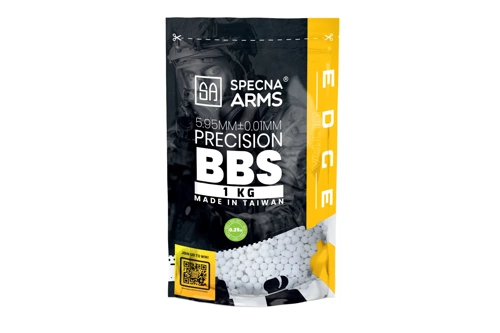 Precisiekogels 0.25g Specna Arms EDGE ULTRA™ BIO - 1 kg - wit