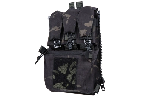 Panel de asalto V5 PC con fundas para pistola Wosport MC Black