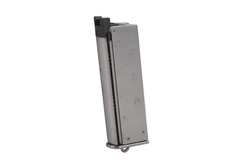 WE TT33 low-cap magazine, 15 green gas BBs – Silver