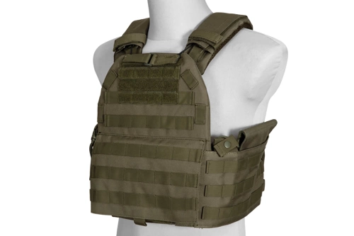 Quick Release Tactical Plate Carrier - olive green