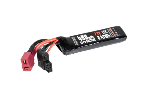 Akumulator Li-Po Specna Arms x Gens Ace 450 mAh 15C 7.7V High Voltage T-Deans G-Tech