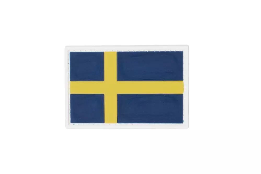 Parche 3D - Bandera de Suecia 