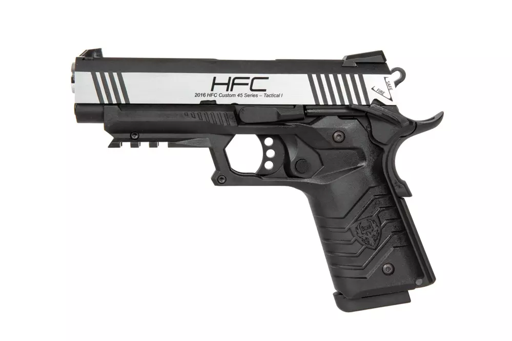 Pistola de airsoft HG-171 - negro / plata