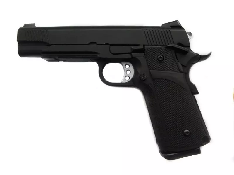 Réplica de pistola KP-05 (de de green gas) - negra